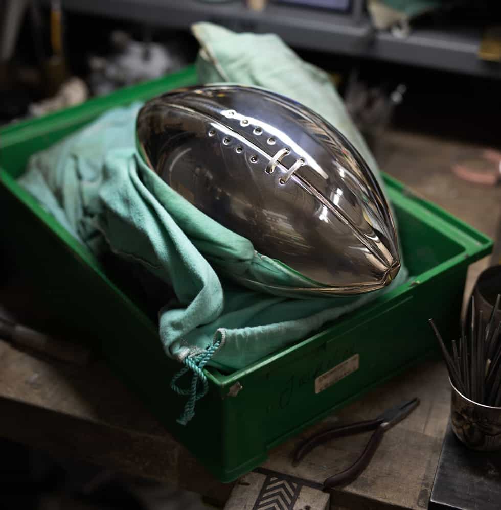 Cover Image for “The Vince Lombardi Trophy: Artistry Meets NFL Glory”